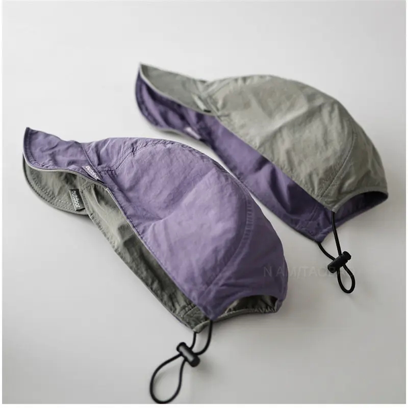 Summer New Style Reversible Quick-Dry Foldable Baseball Cap, Unisex, Outdoor Cycling, Running, Sports Sunshade