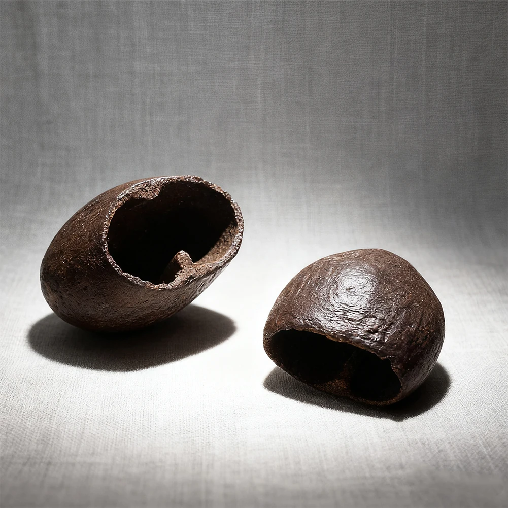 2 шт., натуральные сушеные фрукты салина, пара деревенских стручков из пальмового семян, принадлежности для рукоделия для колокольчика, сделай сам, украшение для дома и сада