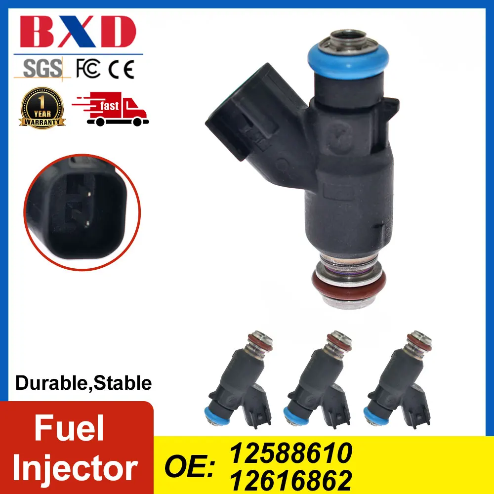 1/4PCS OE 12588610 12616862 Fuel Injector For Chevrolet Impala Uplander Malibu Buick Terazza Lucerne Pontiac Montana Saturn
