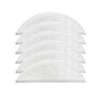 ABBZ-For Xiaomi Lydsto R1 / R1 Pro Robot Vacuum Replacement Spare Parts Mop Cloth Pads