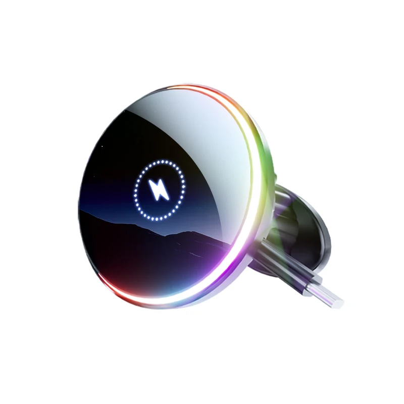 STLF Clrak لسيارة رينج روفر S20L شحن لاسلكي جديد لوضع هاتف السيارة هوك النسر الفم باك المغناطيسي شفط ترقية تعديل #6