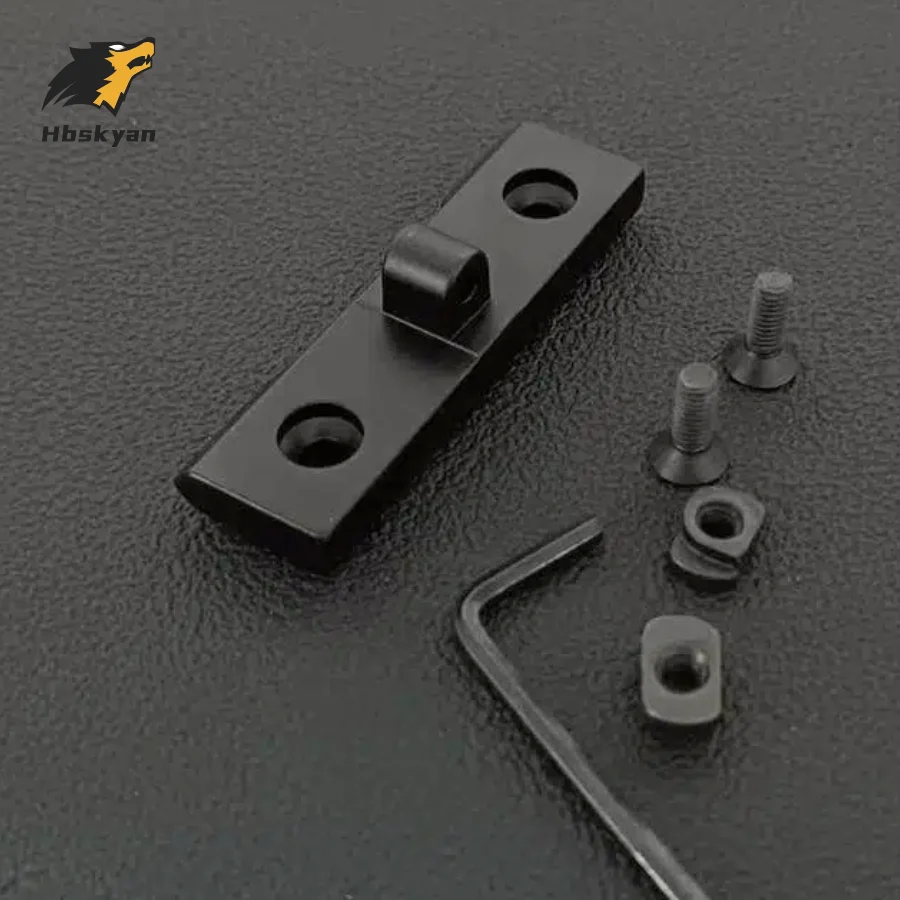 Tactical Mlok Bipod Mount Adapter Aluminum Alloy Lightweight Converter for Airsoft Gun Accessories High Compatibility