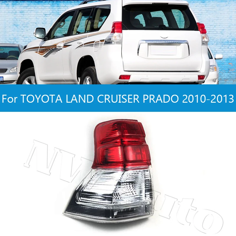 Tail Light Rear Brake For TOYOTA LAND CRUISER PRADO 2010 2011 2012 2013 Light Anti-Rear Collision lights