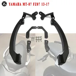 Motorcycle Tail Rear Seat Passenger Pillion Handle Grab Bars Armrest for Yamaha MT07 FZ07 2013 2014 2015 2016 2017 13-17
