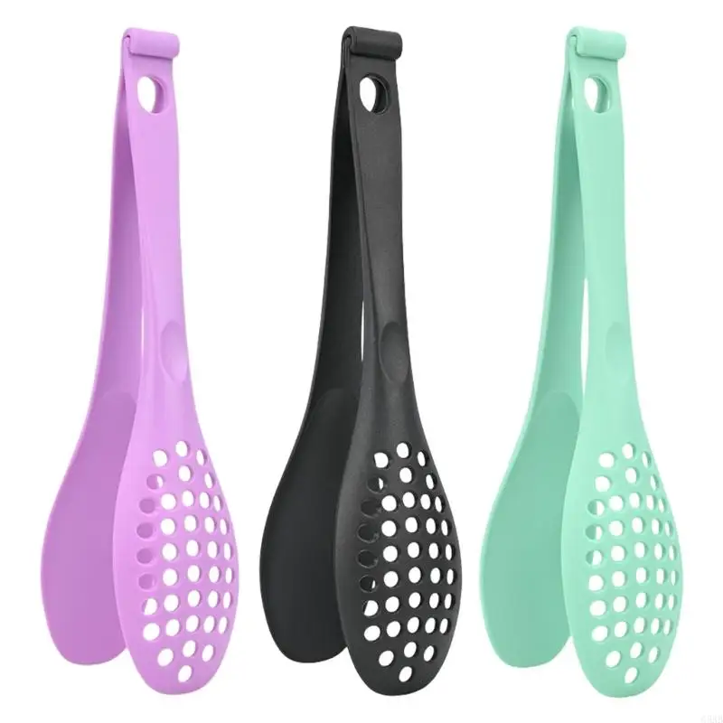 

G5AB 2Pcs Detachable Clip Light Weight Baking Tongs Drainages Noodles Clip