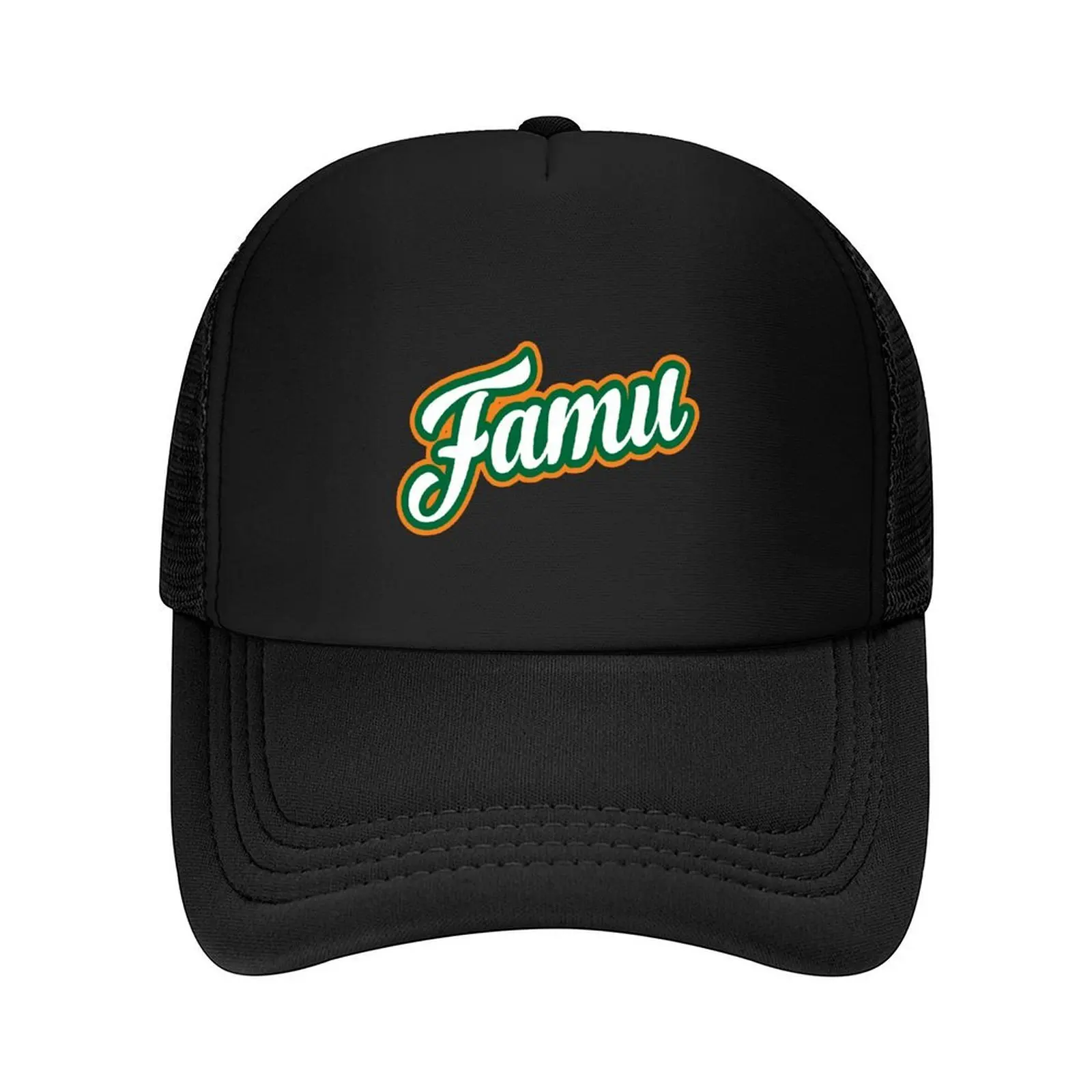 

FAMU Florida Orange and Green A&M Pride Rattler Baseball Cap hiking hat tea Hat black For Men Women's