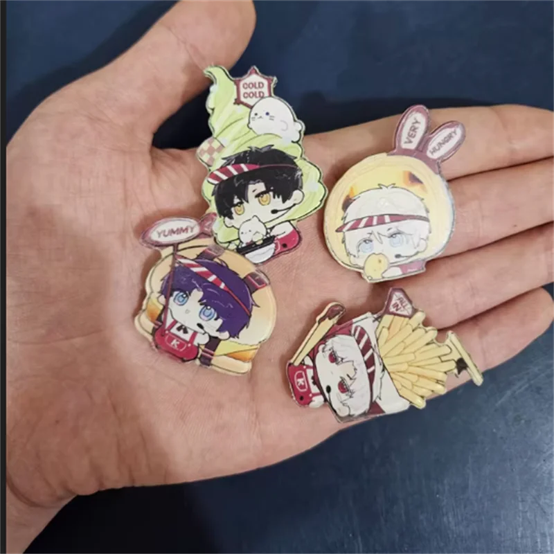 

Аниме Love and Deepspace Xavier Zayne значок косплей реквизит булавка брошь сияющая крутая