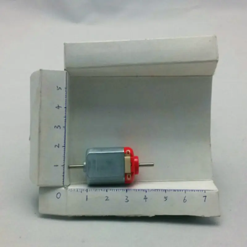 Moteur électrique à double axe pour touristes, 130 V-6V 3V 1.5 tr/min, 12000 tr/min, grande vitesse, bricolage, voiture RC, bateau jouet, micro, DC, arbre, 2mm