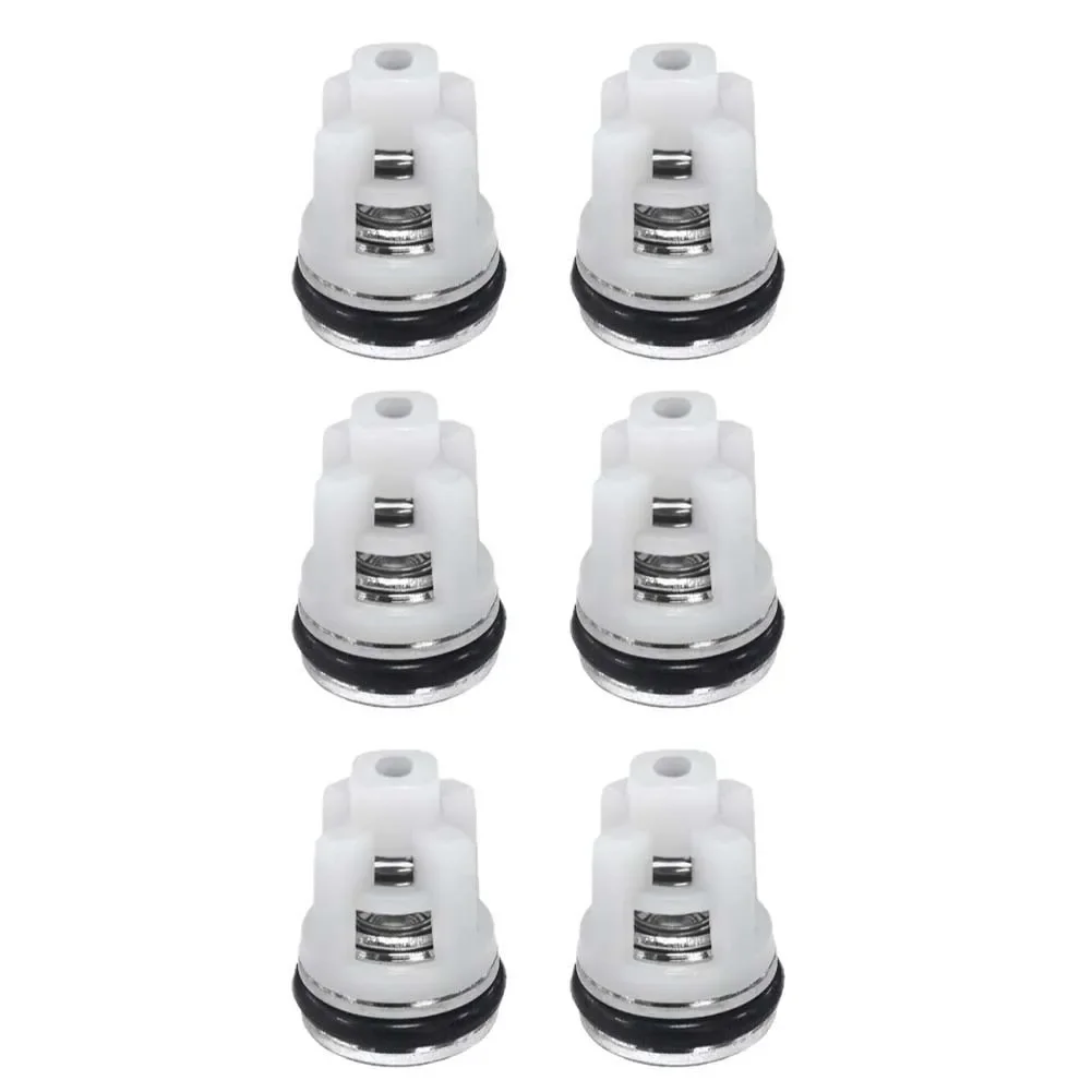 6-piece Valve Set Cleaning Valve Kit Pump Maintenance Restores Pump Performance Cost-effective Solution Plastic Construction