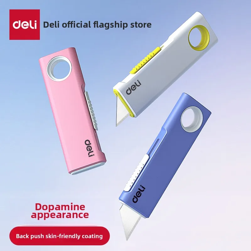 

Deli Tools Mini Express Knife Portable Household Utility Knife Perfect for Unboxing Cutting Paper and Wallpapers in Artwork