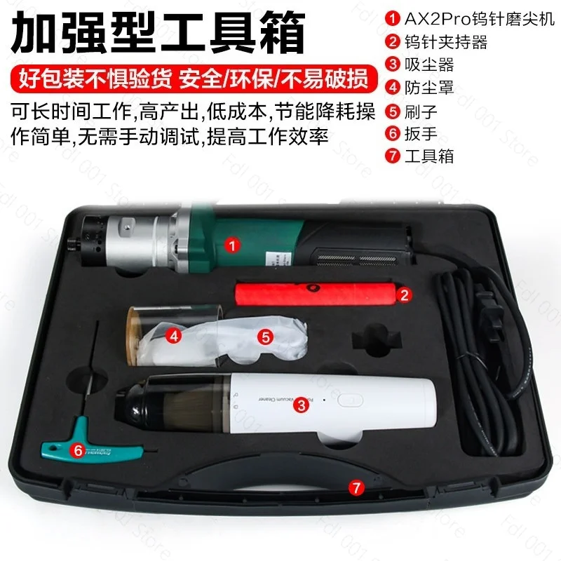 Handheld Tungsten Electrode Grinder for TIG Welding, 1-4mm Needle Sharpener, Portable Arc Welding Tool