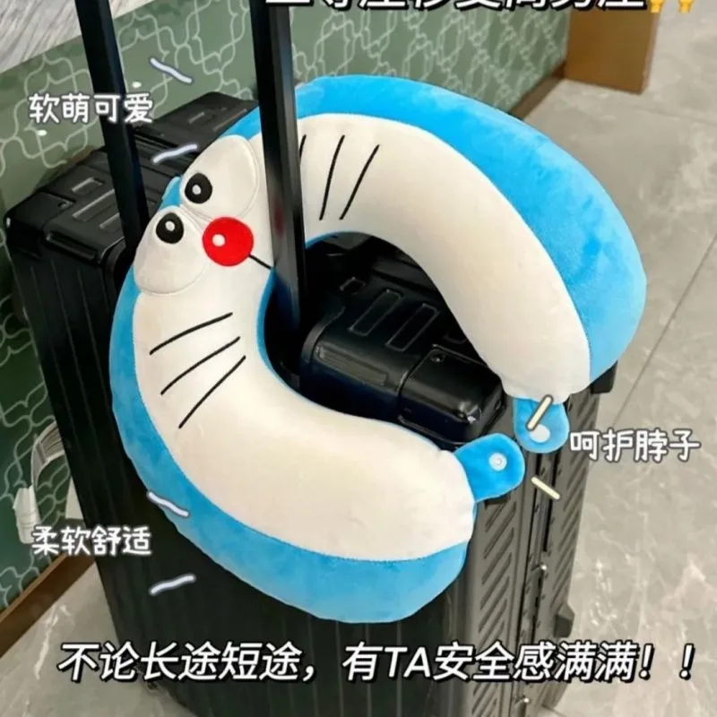 وسادة عبقور على شكل حرف U، وسادة ناعمة لحماية الرقبة أثناء النوم، وسائد للسفر في المكتب، أساسيات النوم، مريحة لتخفيف التعب #3