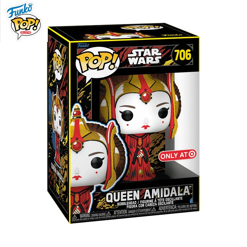 In Stock FUNKO POP Genuine Co-branded Star Wars Queen Padme Amidala Series Throne Can Be Used To Collect Holiday Gifts - Image 4