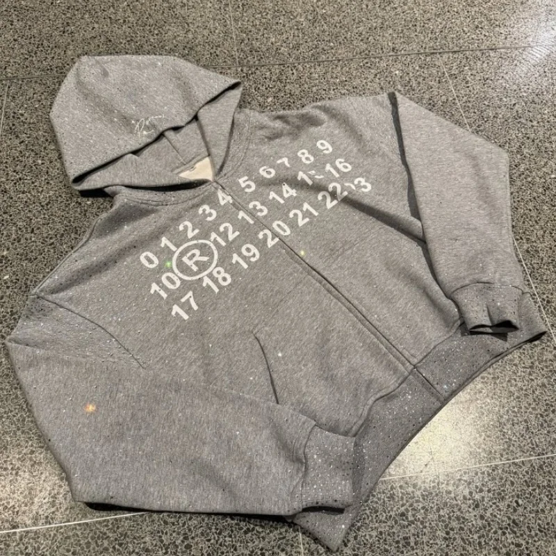 

Ретро-толстовка в полоску в уличном стиле 2026: европейско-американская персонализированная толстовка с длинным рукавом