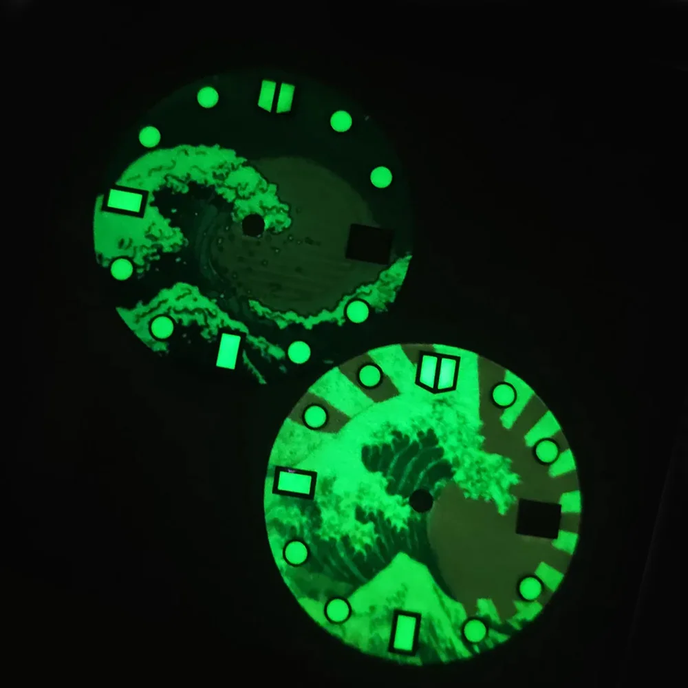 29mm luminous Dial Fit NH35 NH35A NH36 Movement Watch Dial