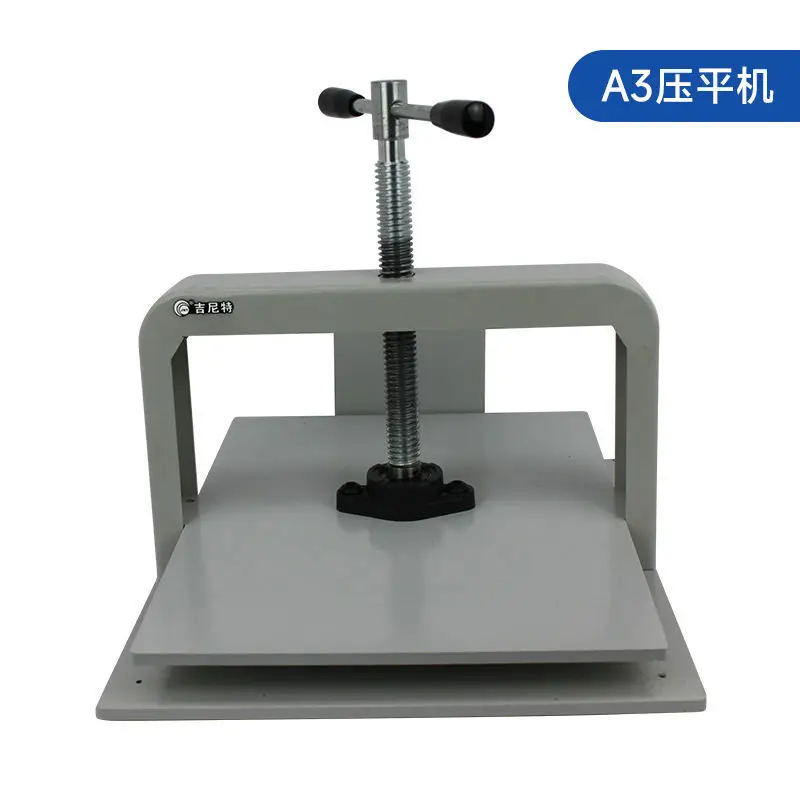 Paper leveler Small manual voucher Bill information Press