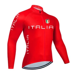 2024 Spring And Autumn Bicycle Long-sleeved Sweatshirt Men's Sunscreen Breathable Mountain Bike Cycling Shirt Cycling Clothing