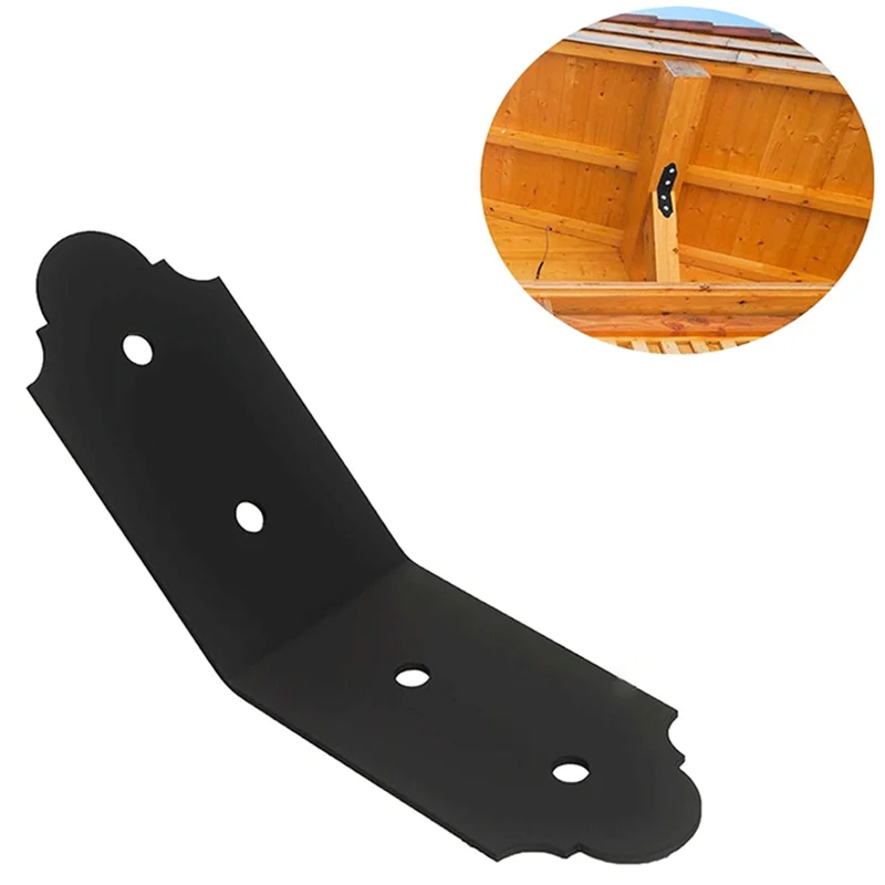 

B-Est, 4 упаковки, угловой кронштейн на 135 градусов, декоративные наколенники, заподлицо внутри, соединительная скоба 135 градусов, снаружи 45 градусов