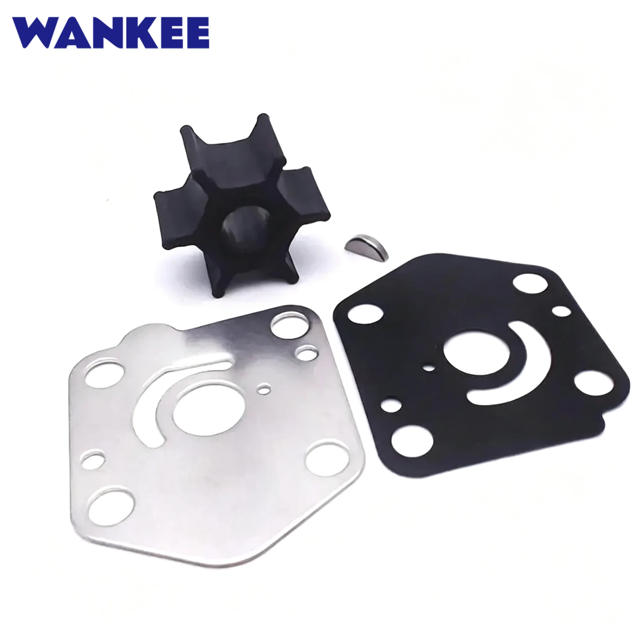 Water Pump Impeller Kit 17400-93951 for Suzuki DF9.9 DF15 DT9.9 DT15 Outboard 17400-93950
