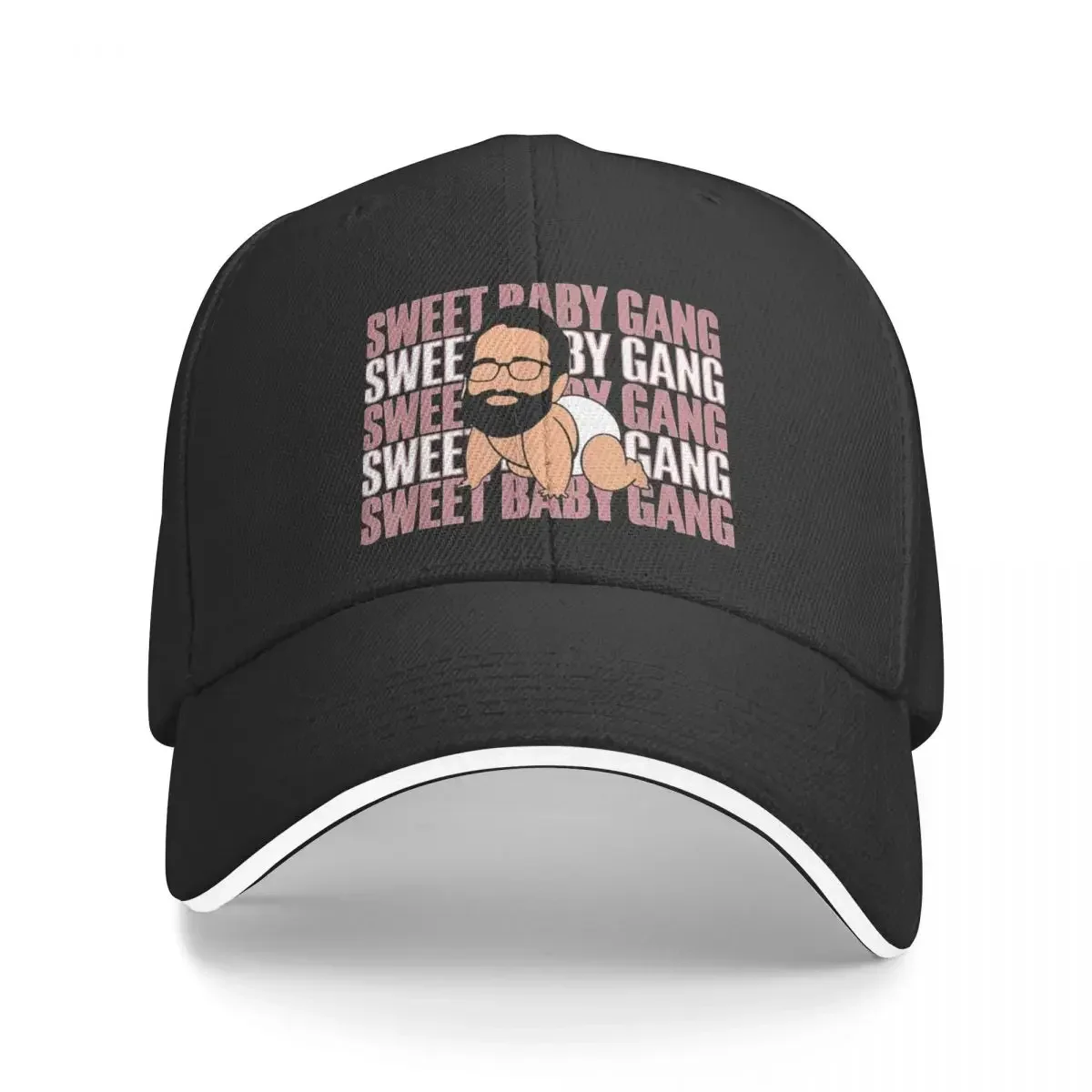 

Sweet Baby Gang Classic Baseball Cap hiking hat Anime Hat Rugby Hat Luxury Brand Golf Wear Men Women's