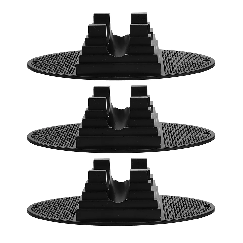 

3Pcs Scooter Fixed Rack Multi Use Pc Material Non Slip Wheel Pads Compact Design Scooter Parking Support for Garage and Electric