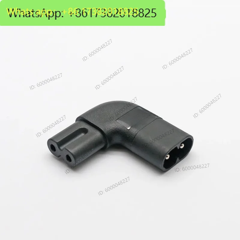 Cold treatment to increase the touchpoint surface 8 figure power cord turning female C7 conversion plug