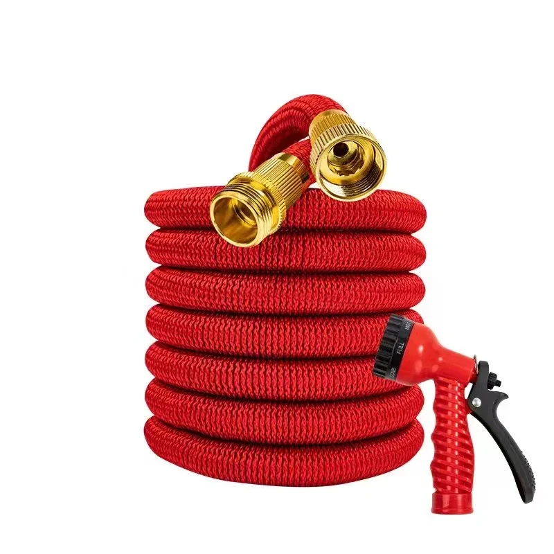 Magic expandable garden hose  vibration sensor