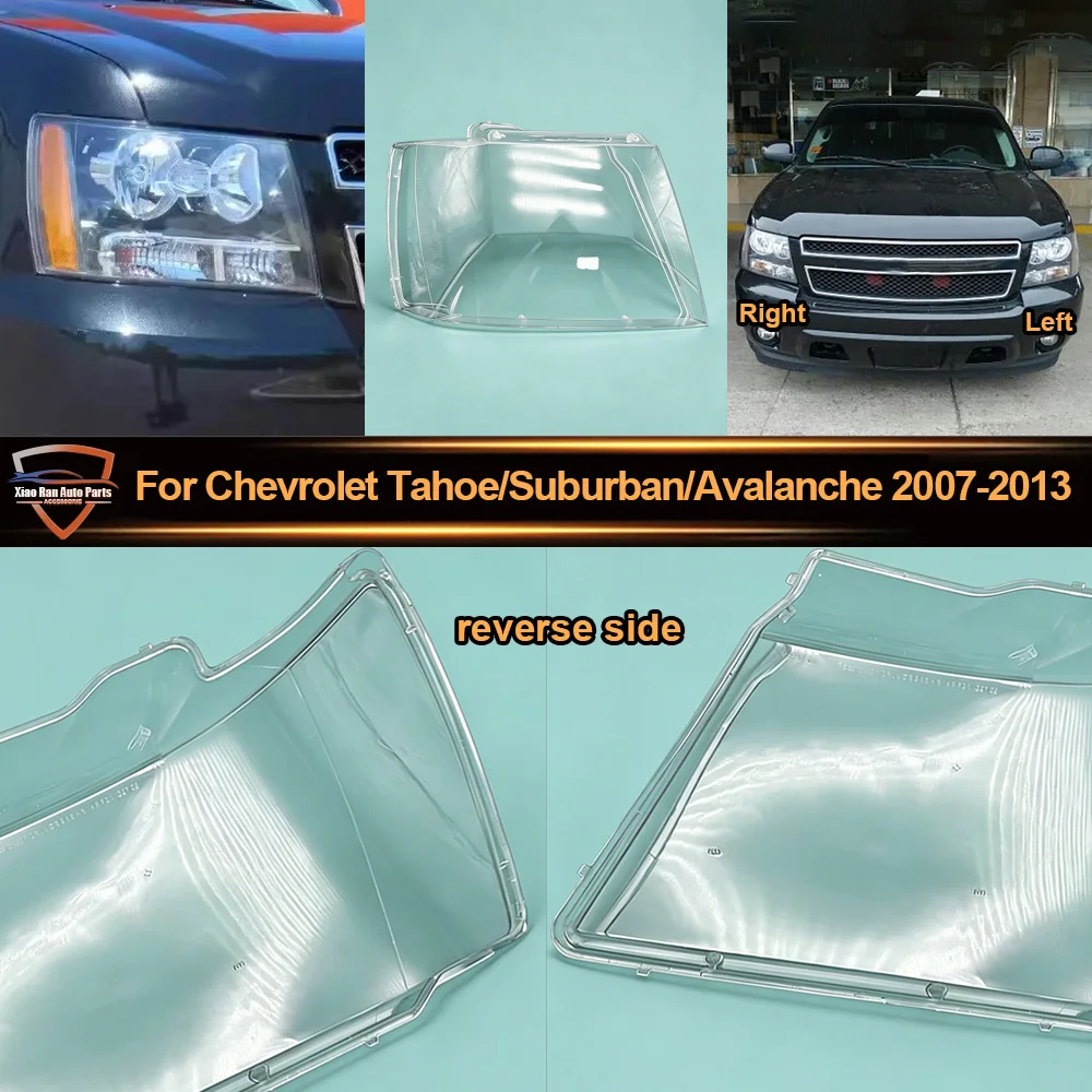 

Headlamp Cover Transparent Lampshade Lamp Shade Headlight Shell 2007 2008 2009-2013 For Chevrolet Tahoe Suburban Avalanche