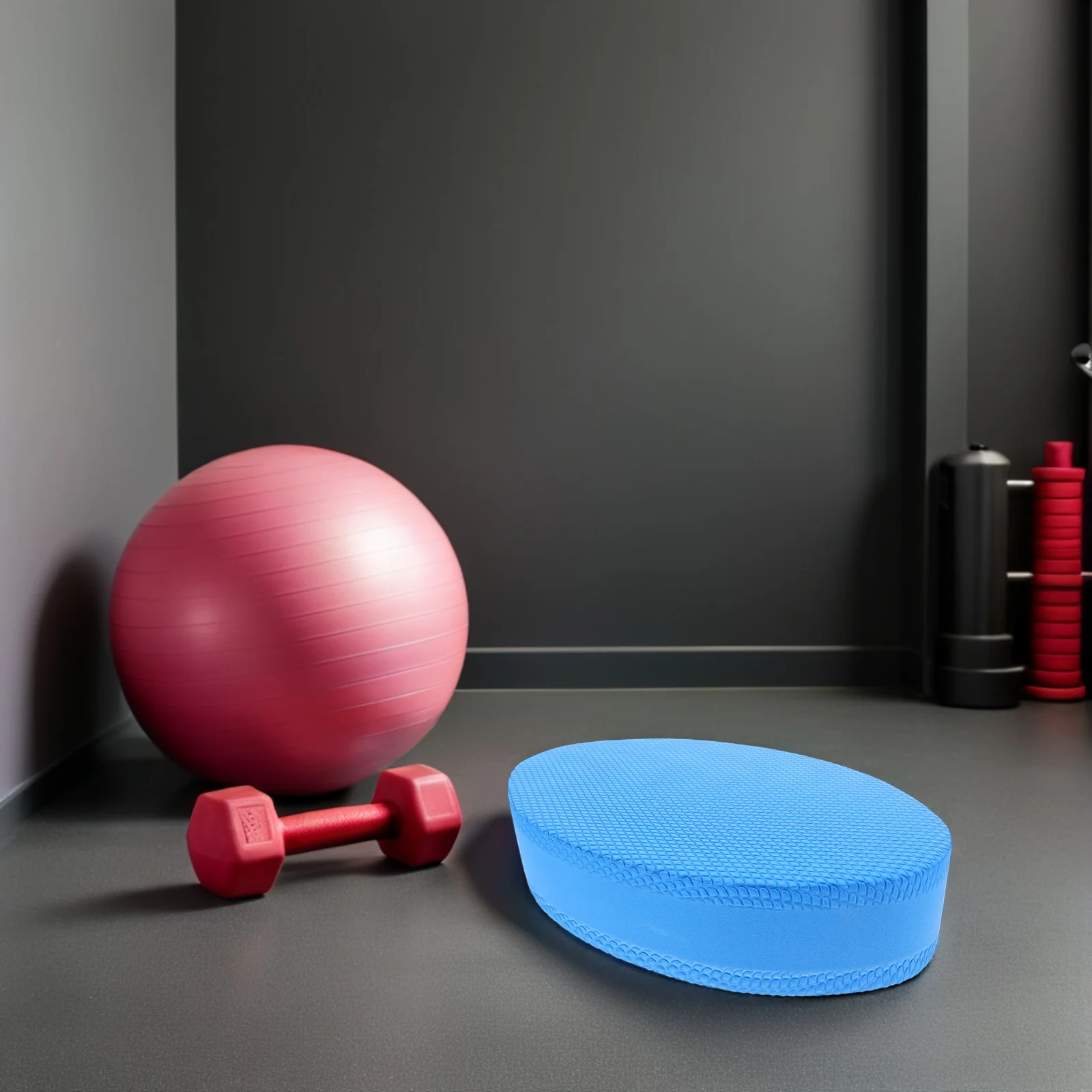 

Stability Disc 28x17x6 Cm Eco-Friendly Tpe Balance Cushion for Strength Training Balance Board Home Gym Yoga Physical Therapy