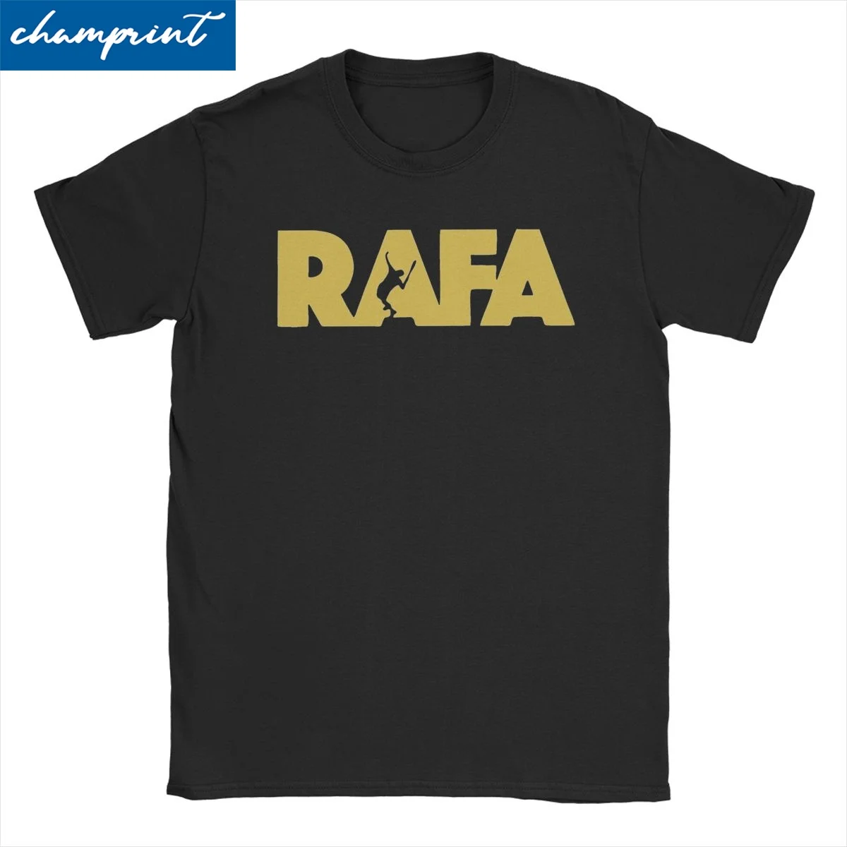 Leisure RN Rafa Tennis Player Logo T-Shirt Men Women Cotton T Shirt Rafael Nadal Short Sleeve Tee Shirt Printed Clothes