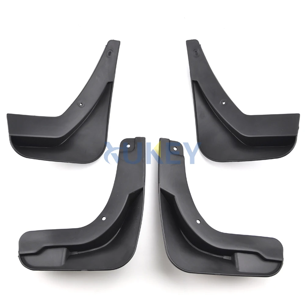 Set Molded Mud Flaps For Renault Fluence Samsung SM3 2008-on Mudflaps Splash Guards Mud Flap Mudguards Fender Front Rear