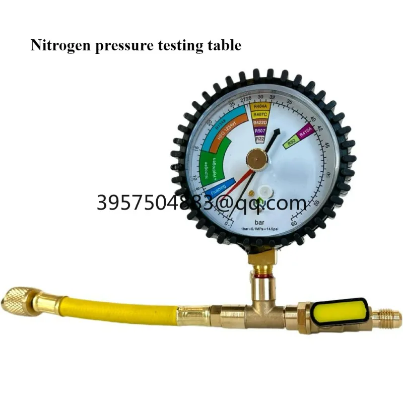 

Nitrogen pressure test table Copper pipe leak test table valve Refrigerator air conditioner