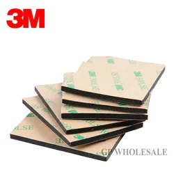 with Original 3M 300LSE 9472LE Glue EVA Foam Double Sided Adhesive Tape Pad Mounting Tape 54mmx44mmx3.2mm Black