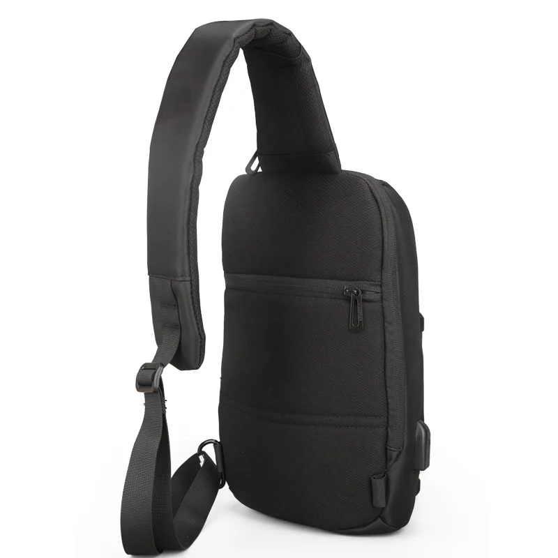 Imagem -02 - Kingsons Mochila Peito Impermeável para Homens Casual Crossbody Bolsa Ombro Único Viagem de Lazer 101