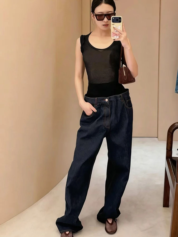 

Shoulder-knit textured bodysuit for women, stylish and sexy stretch-fitting ladies' one-piece top, 2026 summer new style
