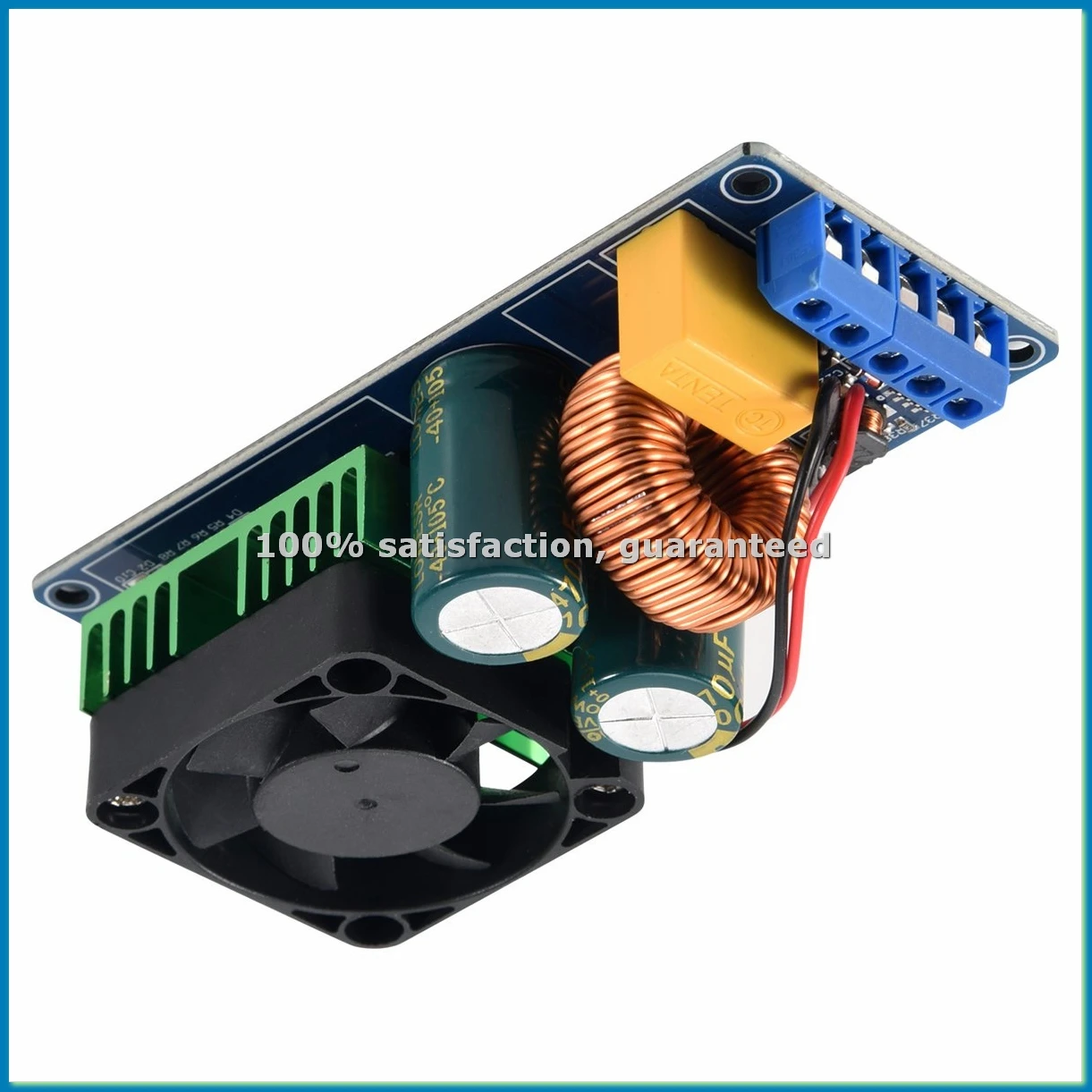 

IRS2092S High Power Class D HIFI Mono Digital Power Amplifier Board 500W 58-70V-ABVM