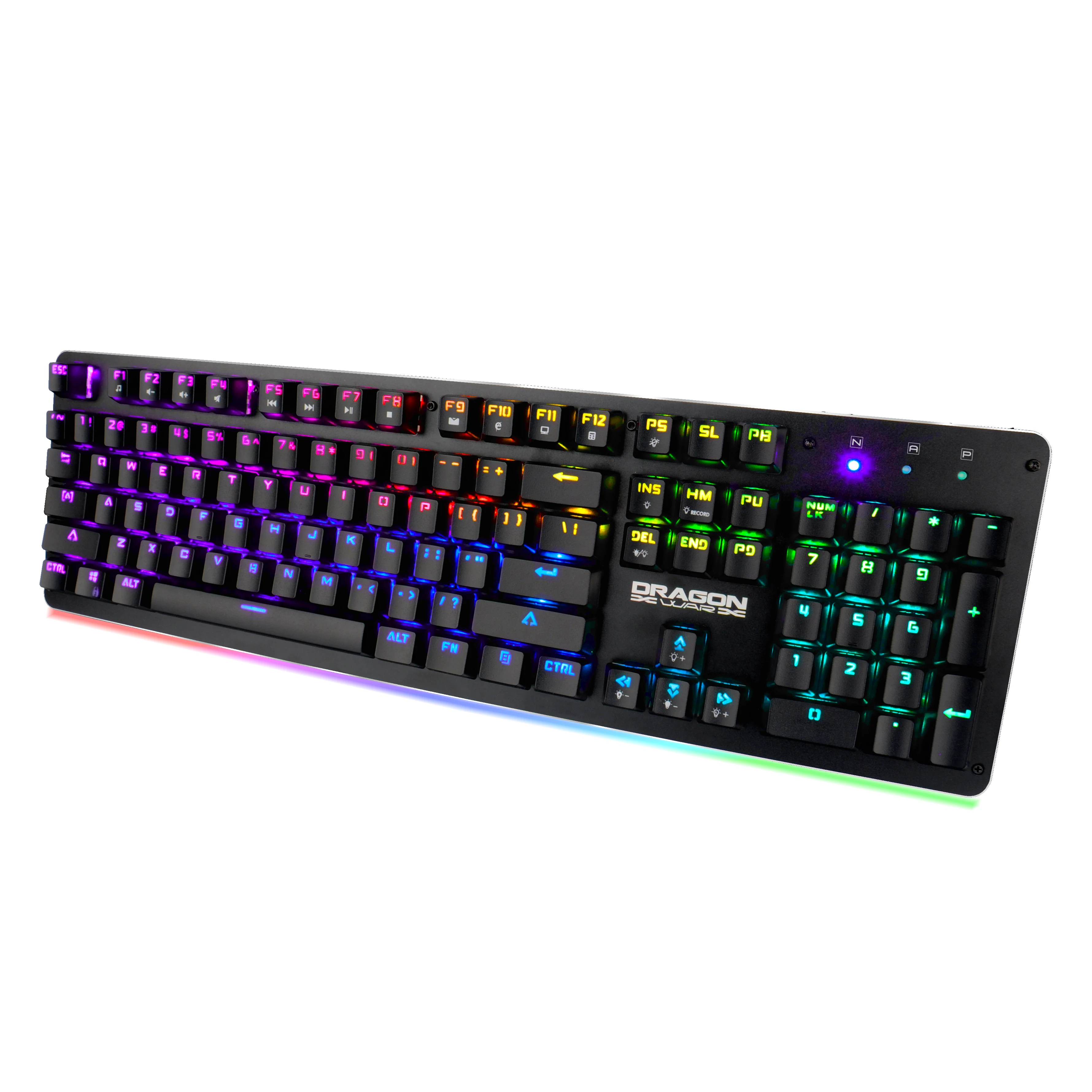 Dragon War OEM RGB Outemu Ergonomie blau mechanische Schalter USB Wired Gaming mechanische Tastatur