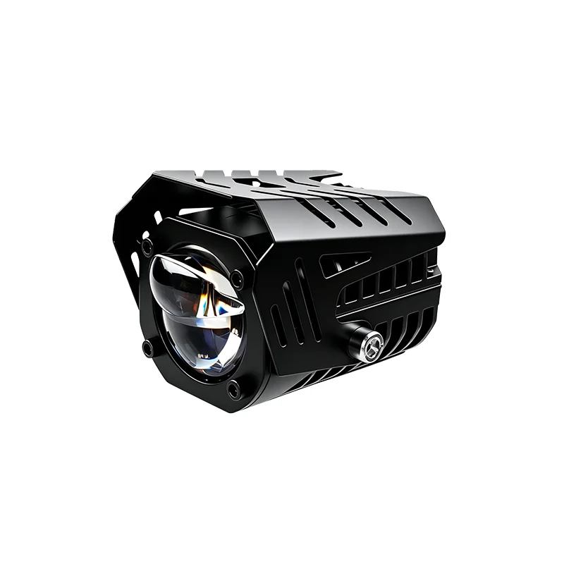 50W External Ultra-Bright Spotlight for Motorcycles and Electric Vehicles, Dual-Lens Matrix Spotlight, Waterproof Mini Cannon Wi view 6