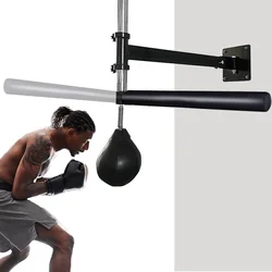 Wall Mounting Boxing Bar Reflex Speed Training Rotating Spinning with Target Swivel Reaction Trainer Punch Bag Boxing Equipment