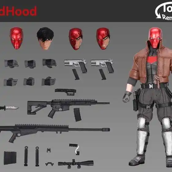 الأصلي Toysremake Trd001 1/12 غطاء محرك السيارة الأحمر مجموعة كاملة رأس صغير نحت أنيمي حلية اللعب عمل الشكل المنقولة المباحث الهزلية