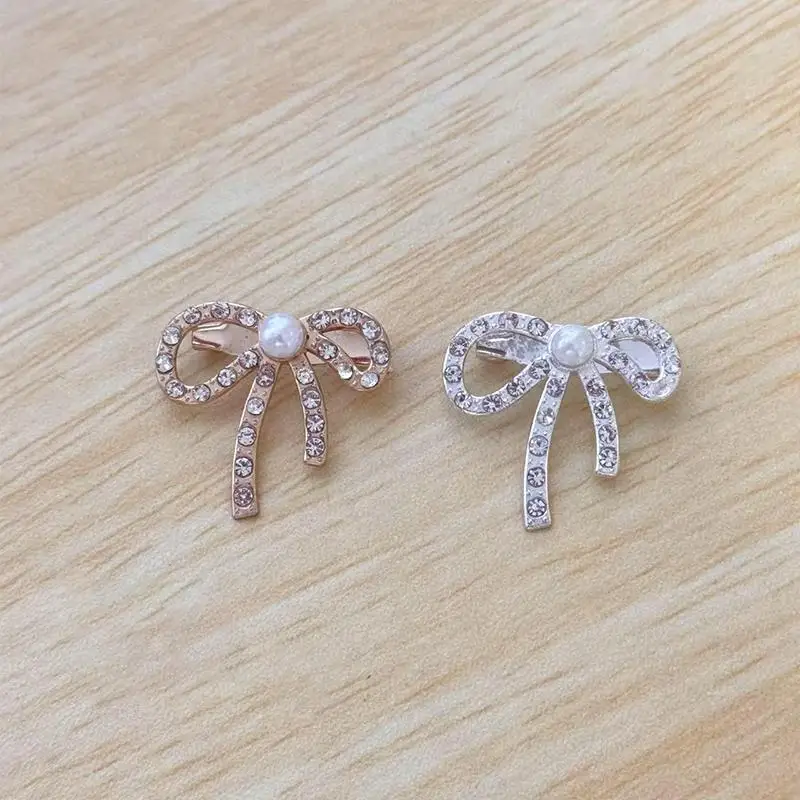 DIY Strass-Schleifenschnalle für Kleidung, Schuhe, Taschen, Applikation, Glitzernde Hochzeitsaccessoires, Elegantes Kristall-Bastelzubehör – Detail 7
