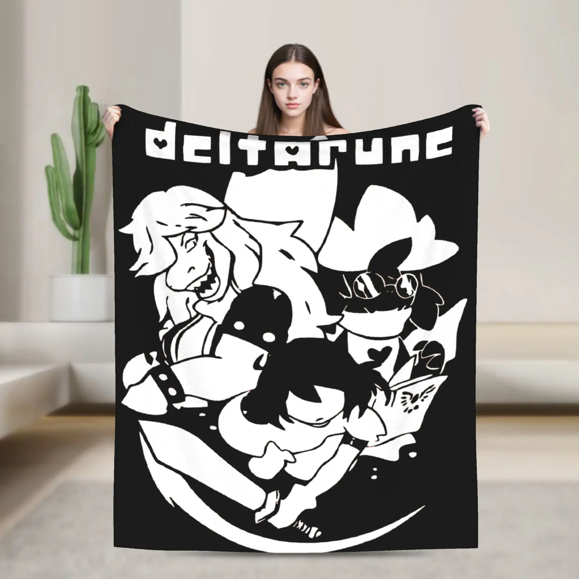 Deltarune Undertale Deltarune Coperta multi-dimensione super morbida e accogliente per divano e letto