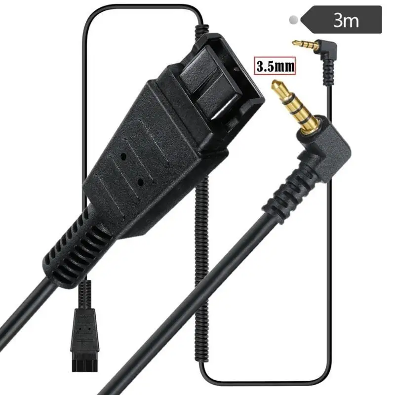 31BA 3.5mm to Cable Customer Services Wire Replacement Suitable for Various Devices 300cm/118inch Cord Wire