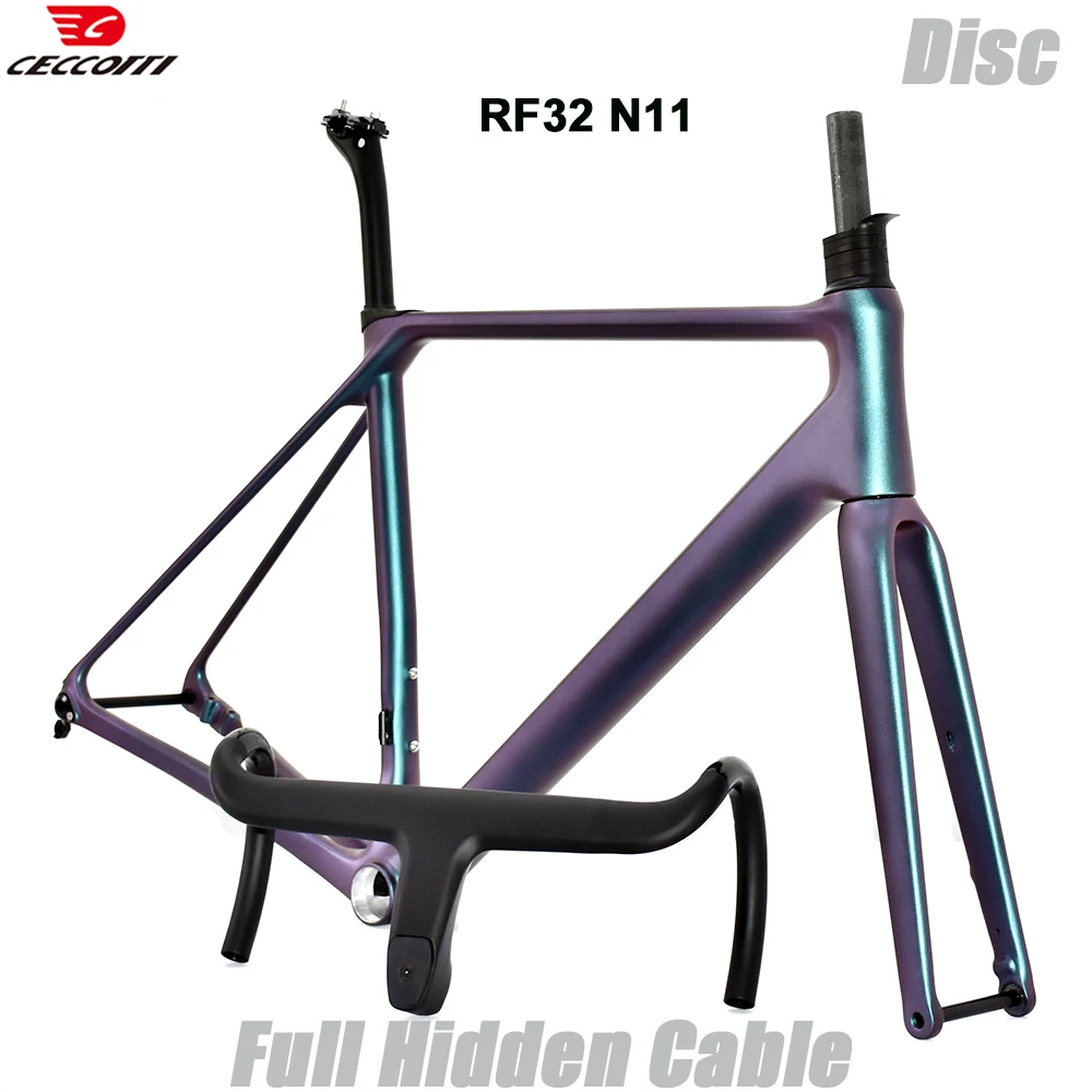 Ceccoltti RF32 Model Disc Brake Road Bike Frame High-end custom color ultra-light carbon fiber Carbon frame