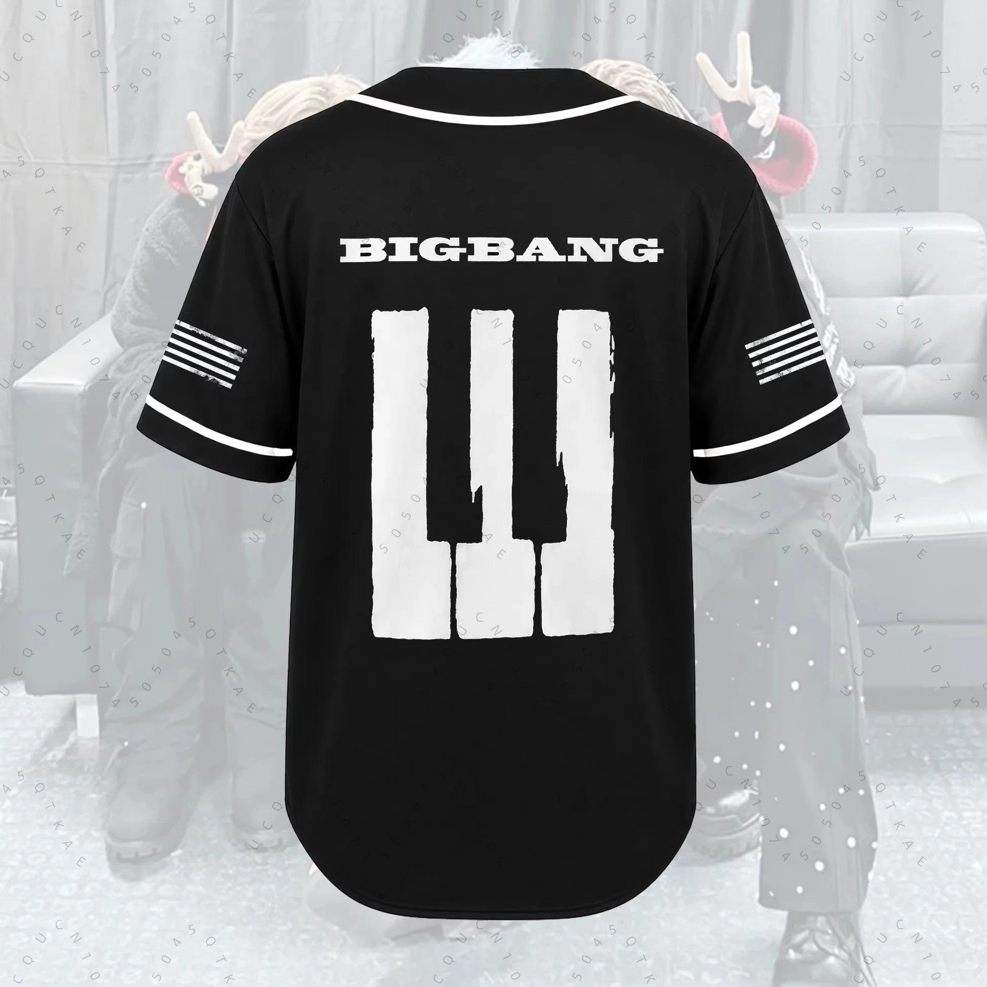Bigbang 20. Jubiläumskonzert 2026 Welttournee T-Shirts G-Dragon Daesung Fans Weat Herren Damen Kinder Eltern-Kind Baseballjacke – Detail 10