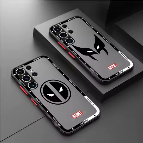 Marvel Deadpool Wolverine Case for Samsung Galaxy S22 Plus S10 Lite S24 Ultra S9 S23 Ultra S21 S20 FE Cover Shockproof Coque