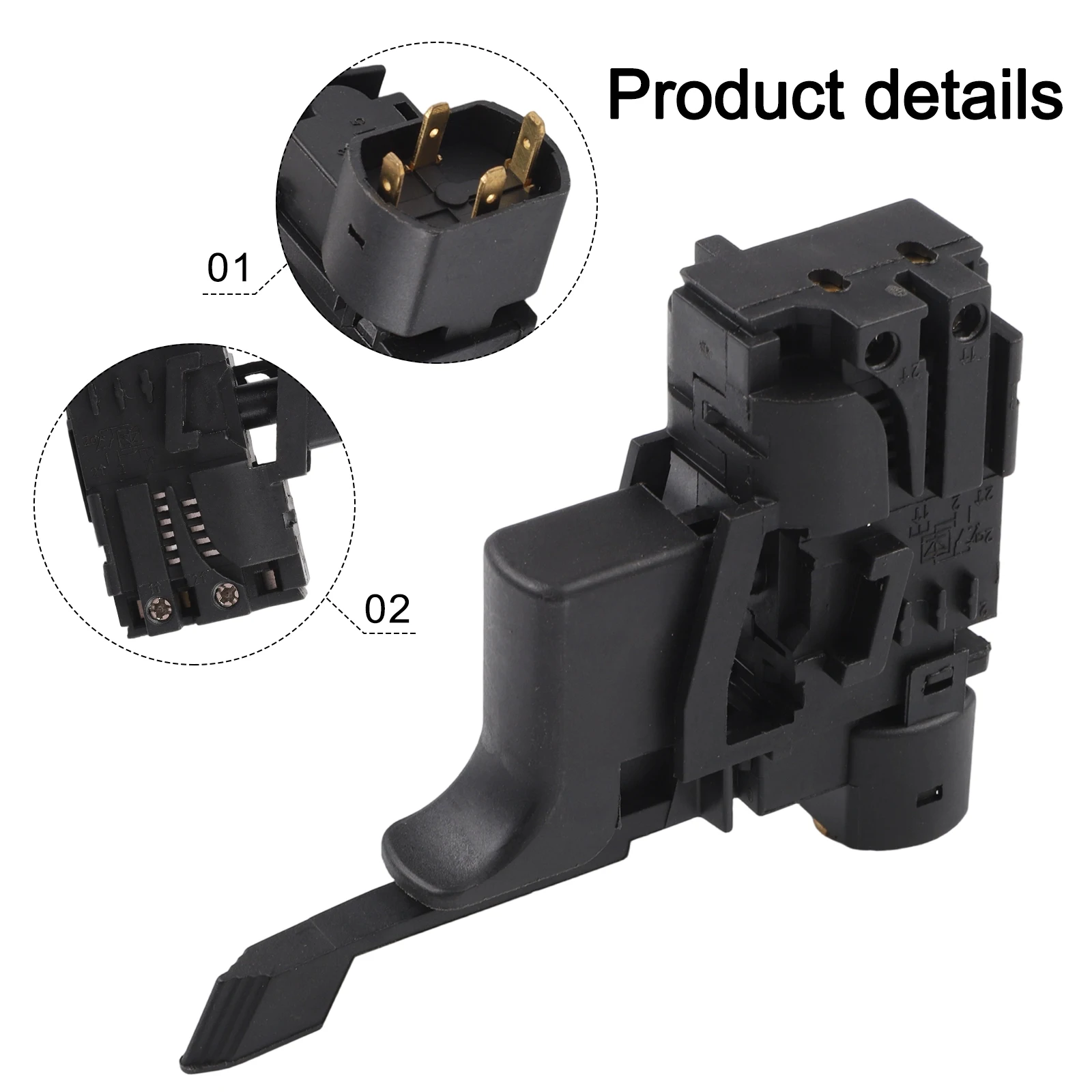 For Bosch GBH2-24 Switch For Bosch AC220-240V Switch Repair And Maintenance Spare Part For Drilling Machine Drill