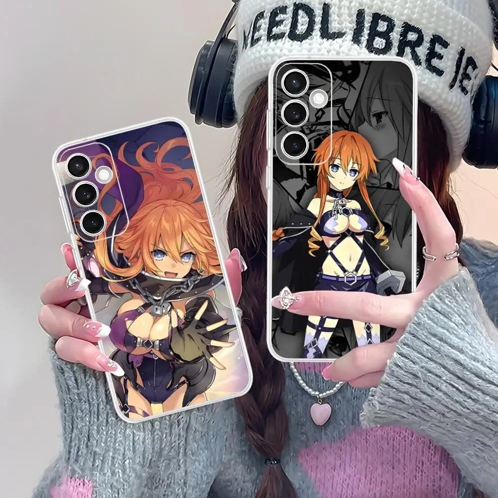 Date a Live Yamai Yuzuru Phone Case for Samsung Galaxy S25 S24 S23 S22 S21Plus FE Ultra Soft TPU Clear Shockproof Cover
