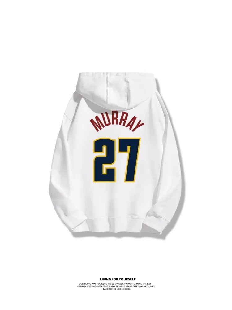 Gold Digger Murray Teacher Jokedge Basketball Training Wear Hoodie Men's Sports Loose Outerwear Autumn and Winter Tide