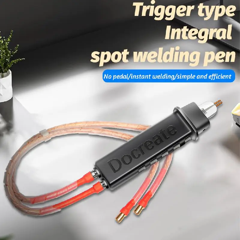 1500A Spot Welding Pen Integrated Spot Welder Hand-held With Automatic Trigger For 18650 Battery Trigger Weld Mini Spot Weld